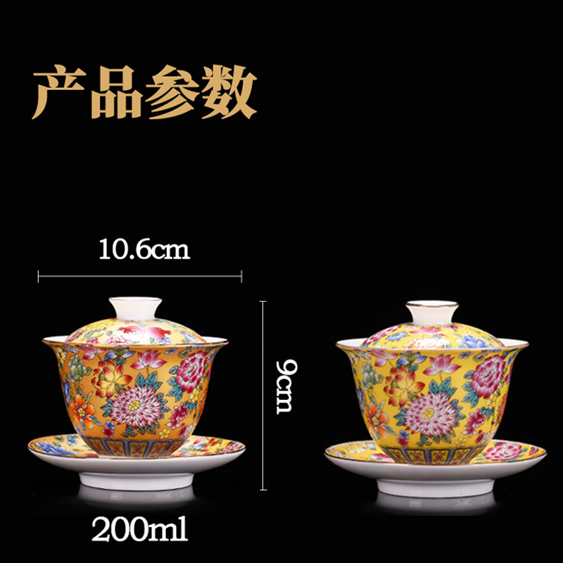 HMLOVE 白磁 Sancai Gaiwan カラーエナメ - Matcha Bowl Chawan のレビューと価格