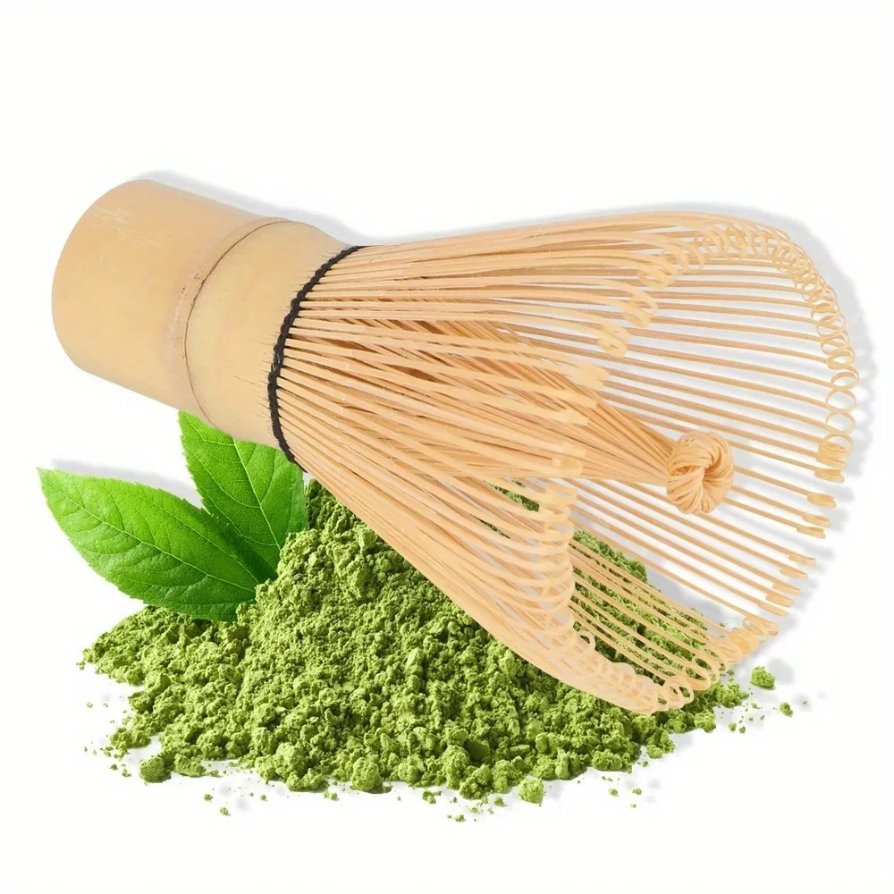 1PC キッチンアクセサリー 100 抹茶緑茶パウダー泡立て - Bamboo Whisk Chasen のレビューと価格