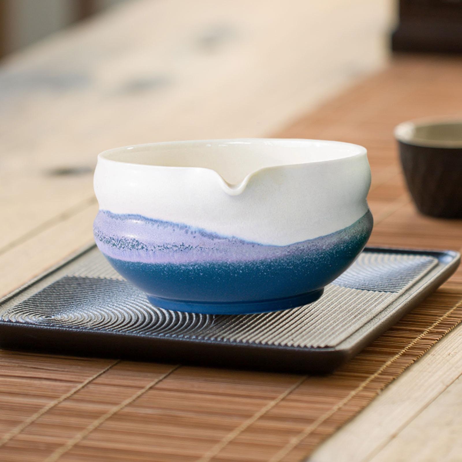 陶器の抹茶茶碗、注ぎ口付き、手作り、家庭用茶碗、水出し茶愛好 - Matcha Bowl Chawan のレビューと価格