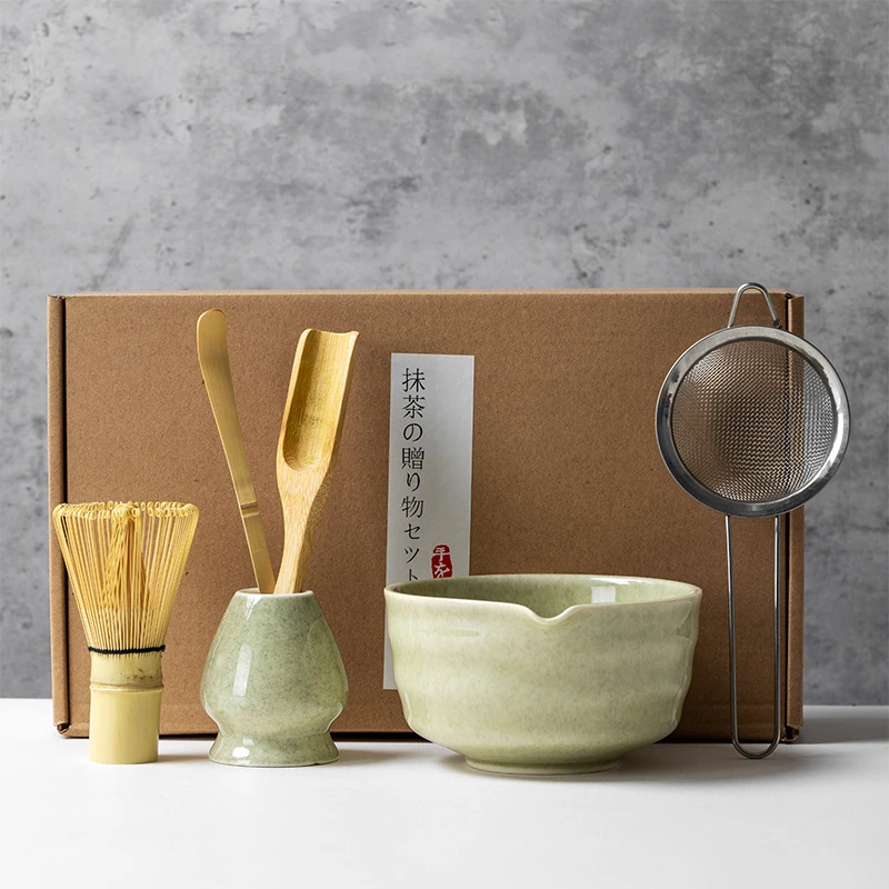 日本の抹茶ブレンダーセレモニー4/5/6/7点セット セラミ - Matcha Bowl Chawan のレビューと価格