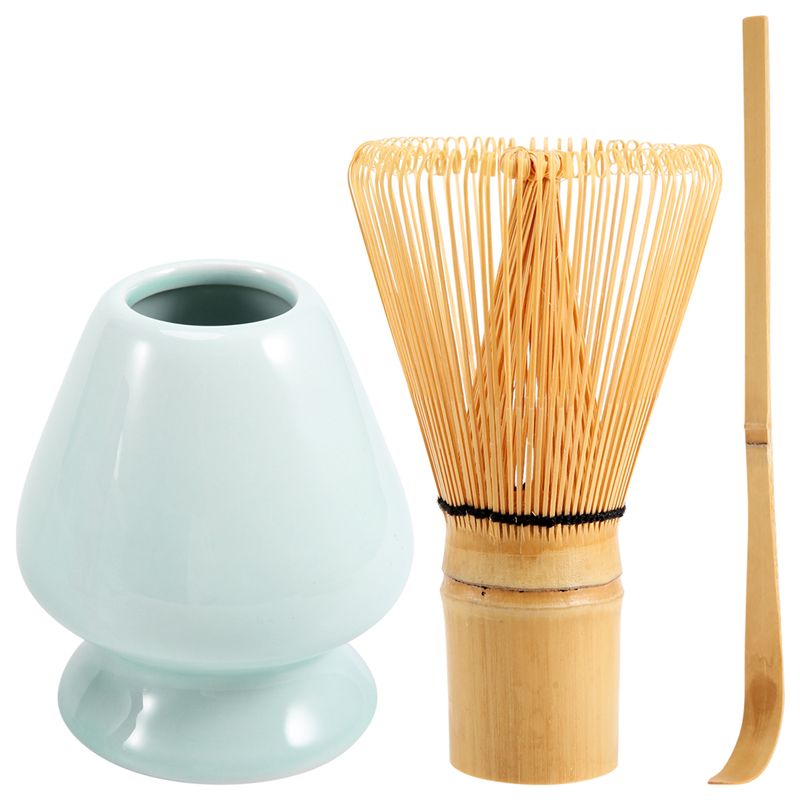 A34R抹茶泡立て器セット 竹製抹茶茶器セット 100本爪抹 - Bamboo Whisk Chasen のレビューと価格