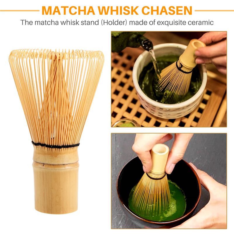 A34R抹茶泡立て器セット 竹製抹茶茶器セット 100本爪抹 - Bamboo Whisk Chasen のレビューと価格
