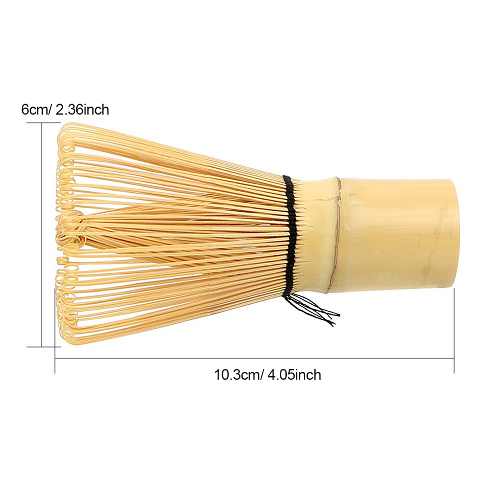 茶ブラシ茶器日本儀式竹茶筅キッチンアクセサリー抹茶緑茶粉末泡 - Bamboo Whisk Chasen のレビューと価格
