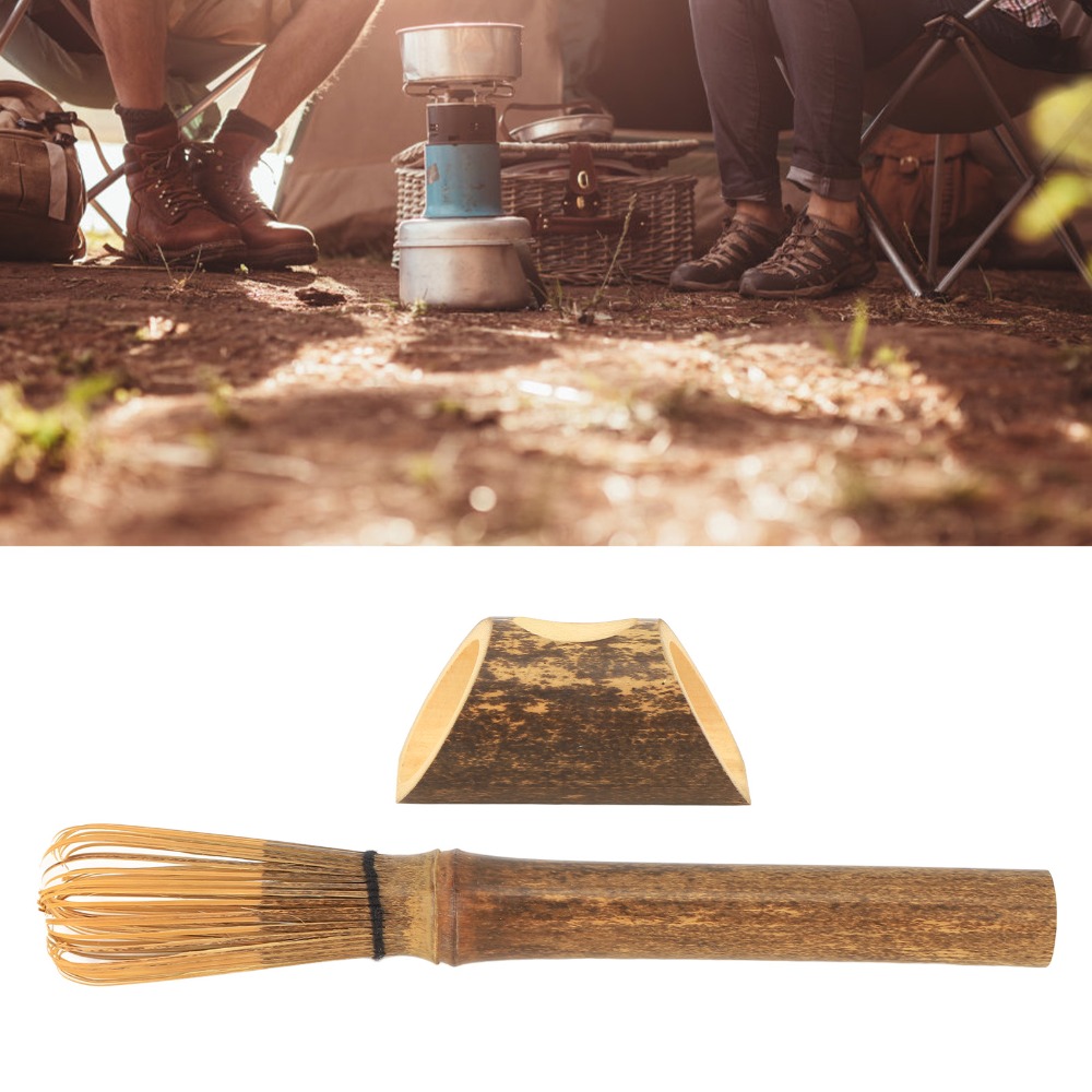 耐久性のある長い柄の抹茶泡立て器 紫竹製 滑らかな質感の日本 - Bamboo Whisk Chasen のレビューと価格