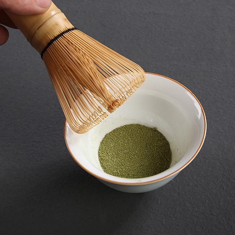 日本の茶道用竹製80本立抹茶泡立て器（茶筅）緑茶用道具 - Bamboo Whisk Chasen のレビューと価格